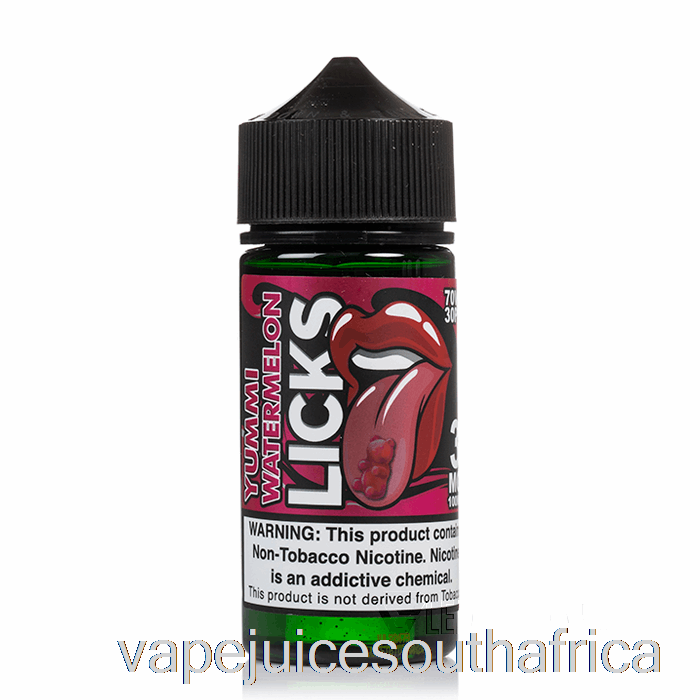 Vape Juice South Africa Yummi Watermelon Punch - Licks Roll Upz - 100Ml 0Mg